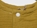 Camiseta  Infantil de Algodón Orgánico Amarillo - Manga Corta