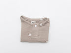 Camiseta  Infantil de Algodón Orgánico Marron - Manga Corta de Ovejas