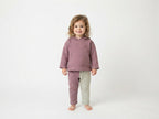 Sudadera Infantil de Algodón Orgánico Rosa