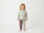 Sudadera Infantil de Algodón Orgánico Verde