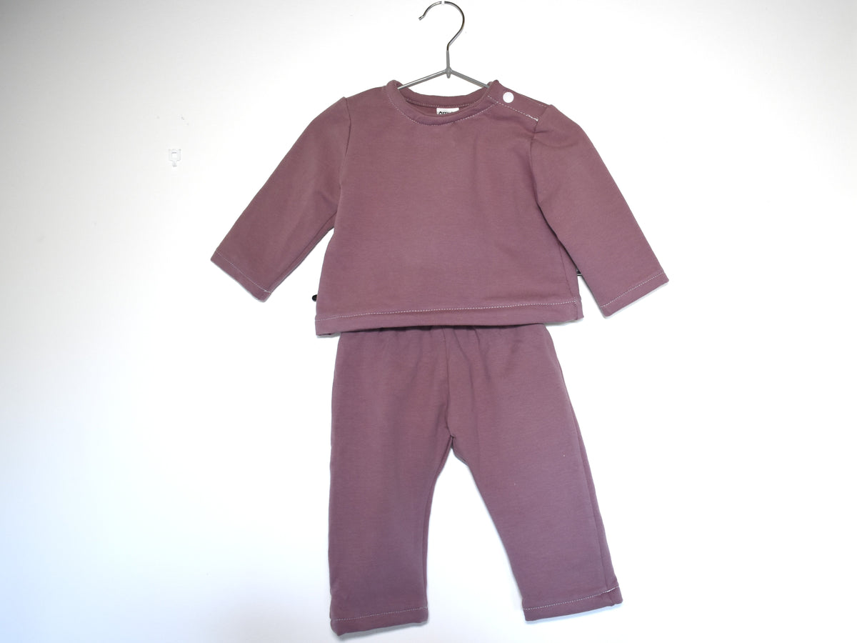 Sudadera Infantil de Algodón Orgánico Rosa