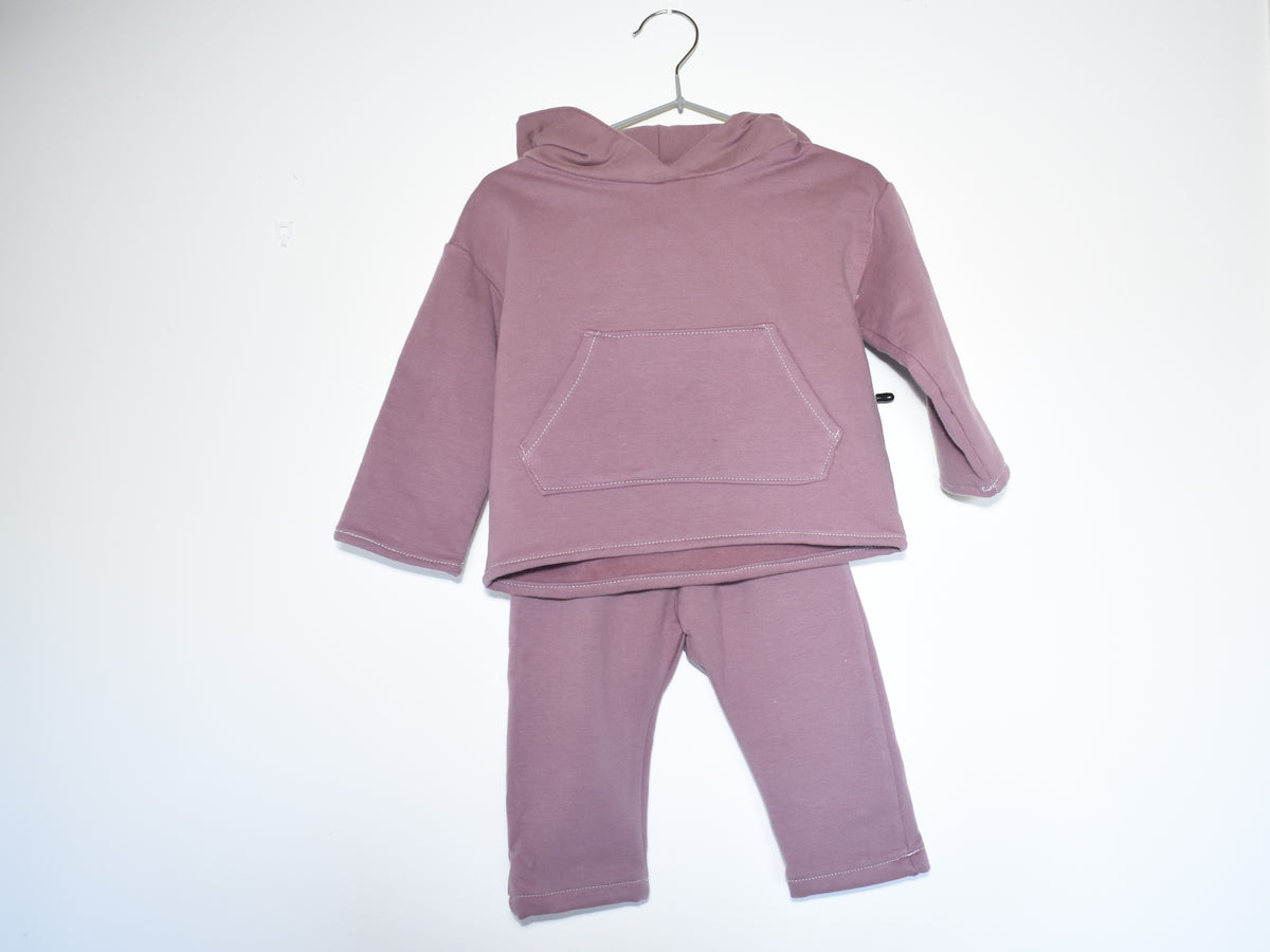 Sudadera Infantil de Algodón Orgánico Rosa
