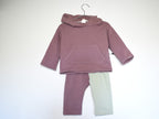 Sudadera Infantil de Algodón Orgánico Rosa