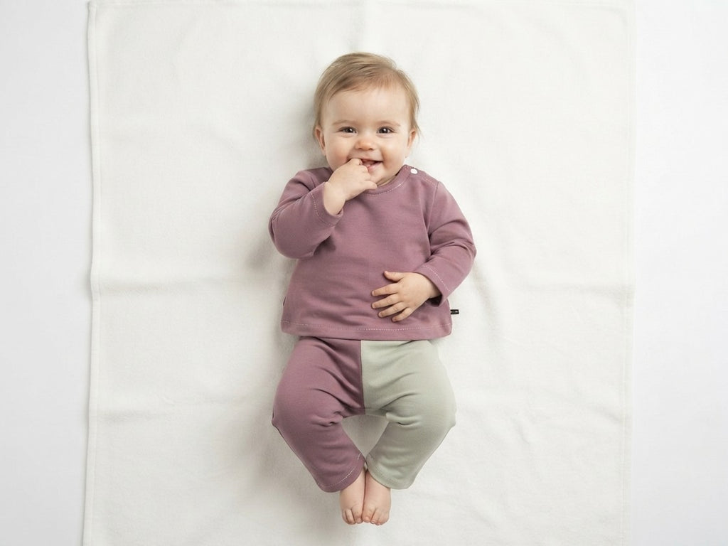 Sudadera Infantil de Algodón Orgánico Rosa