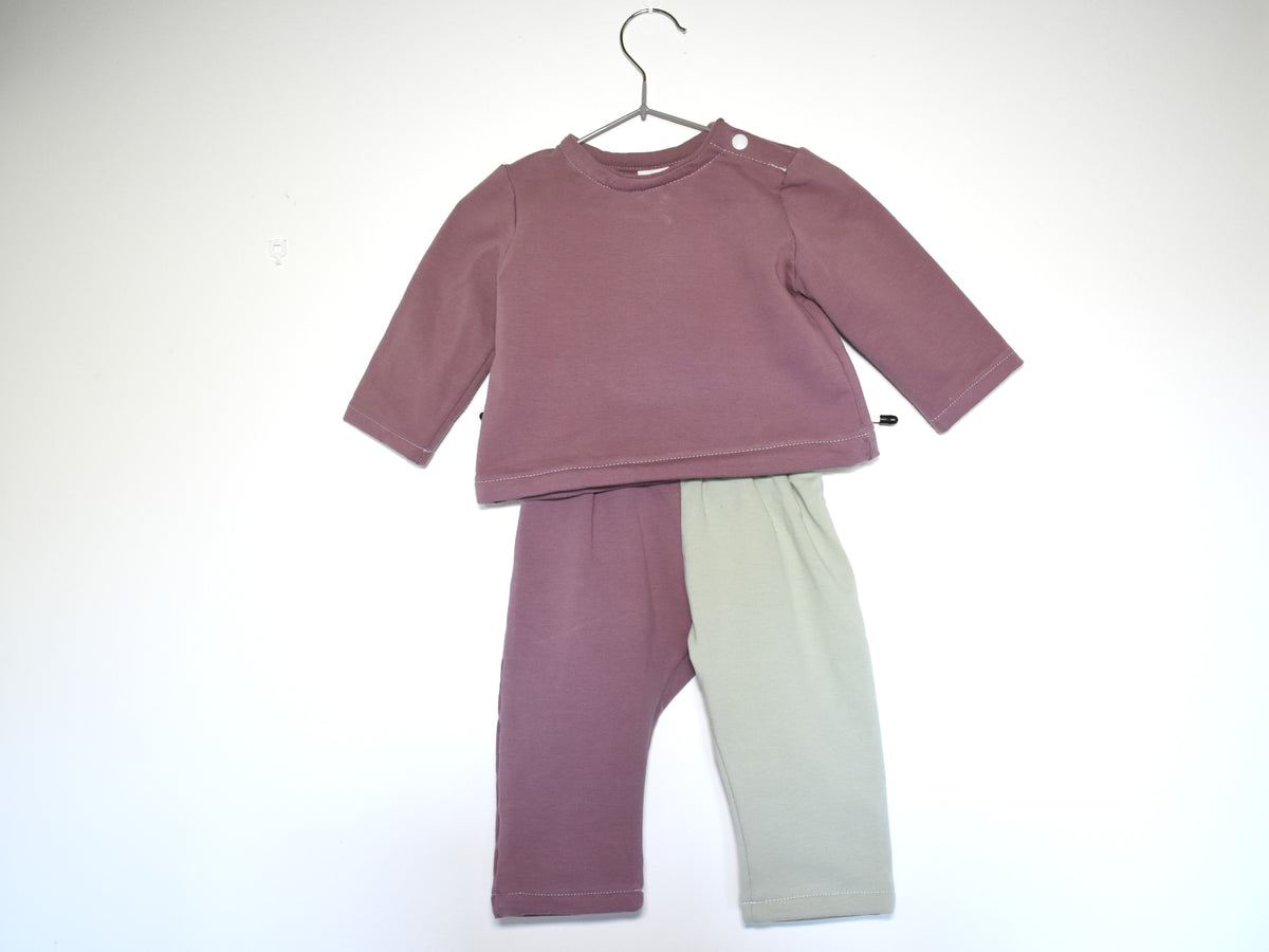 Sudadera Infantil de Algodón Orgánico Rosa