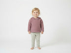 Sudadera Infantil de Algodón Orgánico Rosa