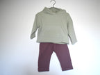 Sudadera Infantil de Algodón Orgánico Verde