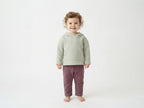Sudadera Infantil de Algodón Orgánico Verde