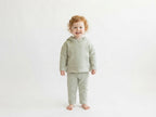 Pantalones Largos  Infantil de Algodón Orgánico Verde