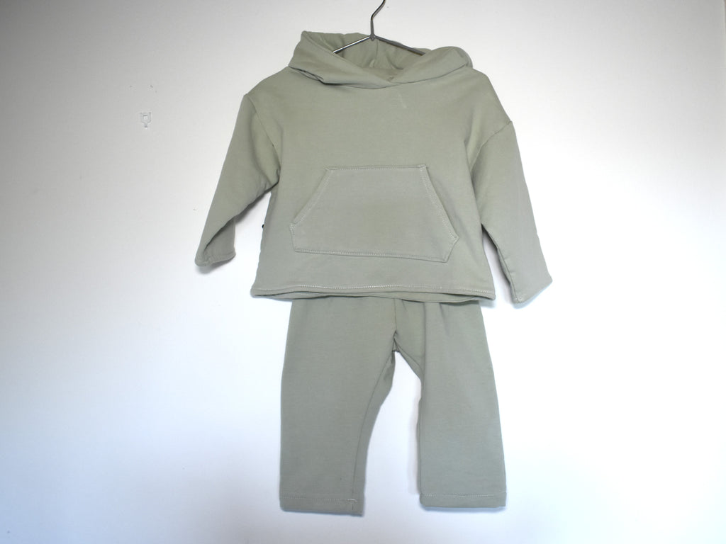 Sudadera Infantil de Algodón Orgánico Verde
