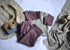 Sudadera Infantil de Algodón Orgánico Verde - con Mangas y Capucha Rosa