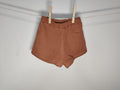 Pantalones Cortos Infantil de Algodón Orgánico Tierra