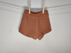 Pantalones Cortos Infantil de Algodón Orgánico Tierra