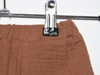 Pantalones Cortos Infantil de Algodón Orgánico Tierra