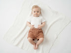 Pantalones Cortos Infantil de Algodón Orgánico Tierra