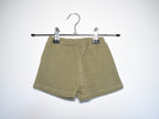 Pantalones Cortos Infantil de Algodón Orgánico Verde