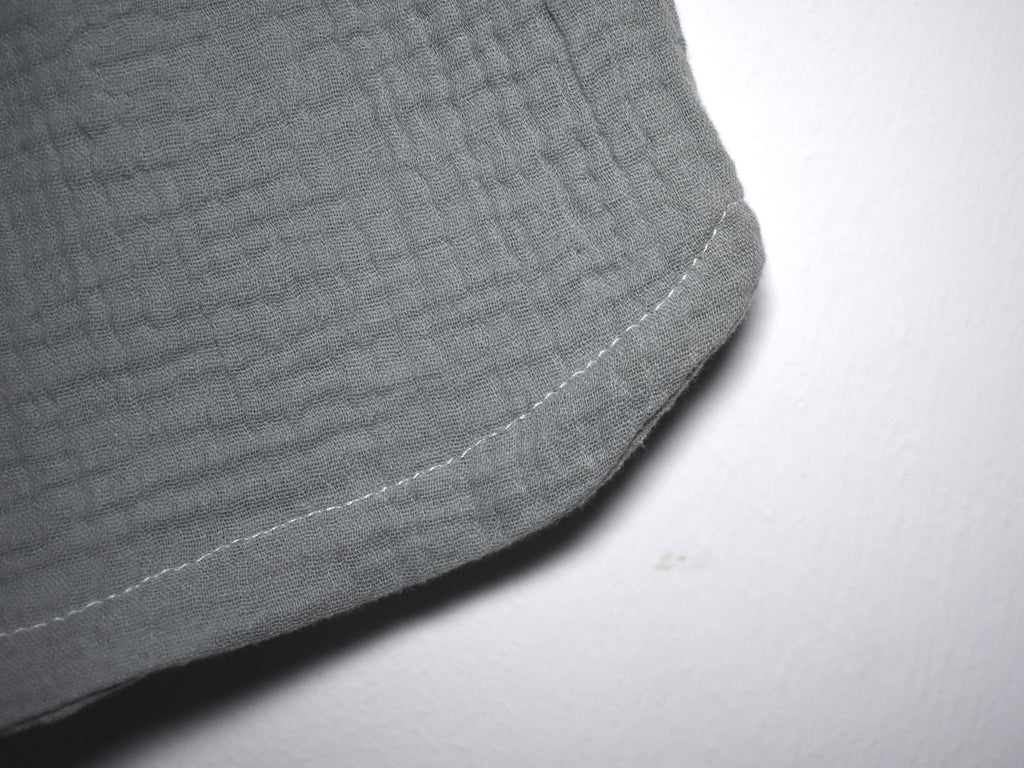 Pantalones Cortos  Infantil de Algodón Orgánico Azul Verdoso