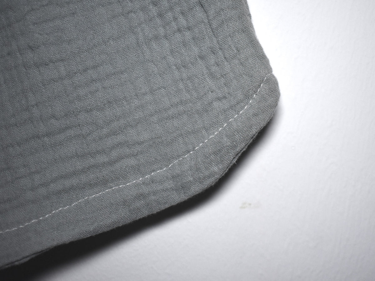 Pantalones Cortos  Infantil de Algodón Orgánico Azul Verdoso