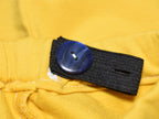 Pantalones Largos Infantil de Algodón Orgánico Amarillos