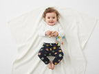 Pantalones Largos  Infantil de Algodón Orgánico Azul - Osos