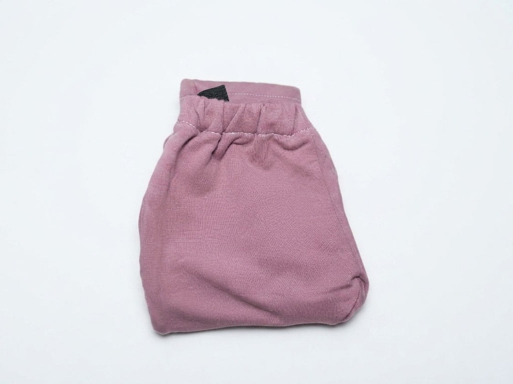 Pantalones Largos Infantil de Algodón Orgánico Rosa