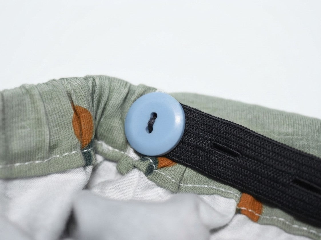 Pantalones Largos  Infantil de Algodón Orgánico - Naranjitas