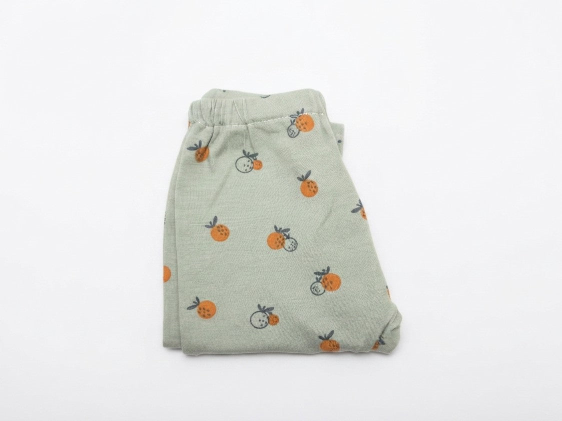 Pantalones Largos  Infantil de Algodón Orgánico - Naranjitas