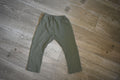 Pantalones Largos Infantil de Algodón Orgánico Verde Oscuro