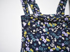 Peto Infantil de Algodón Orgánico Azul Floral
