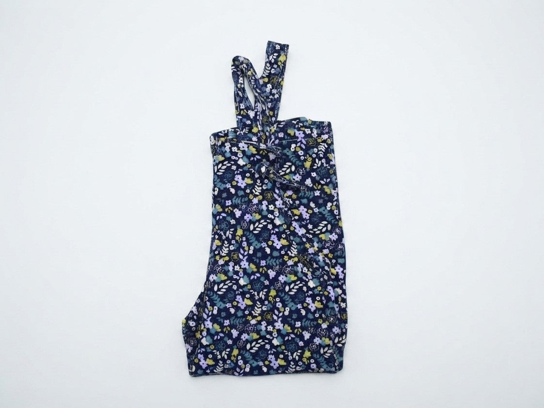 Peto Infantil de Algodón Orgánico Azul Floral