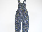 Peto Infantil de Algodón Orgánico Azul Floral