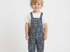 Peto Infantil de Algodón Orgánico Azul Floral