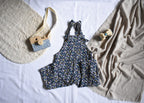 Peto Infantil de Algodón Orgánico Azul Floral