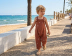 Peto Infantil de Algodón Orgánico Teja
