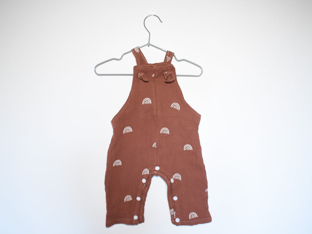 Peto Infantil de Algodón Orgánico Teja