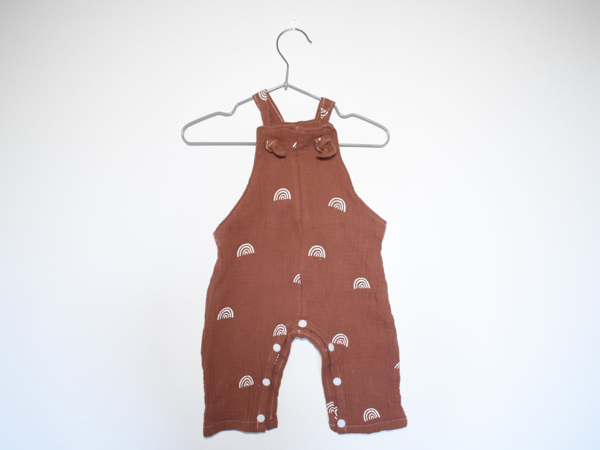Peto Infantil de Algodón Orgánico Teja