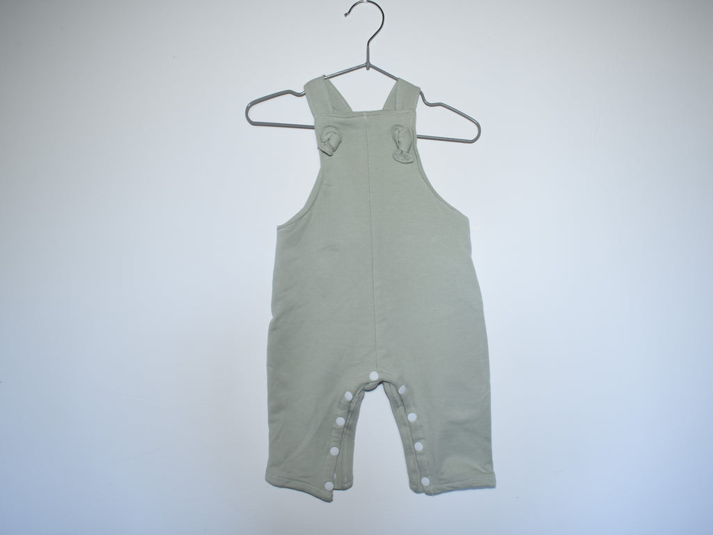 Peto Infantil de Algodón Orgánico Verde Claro