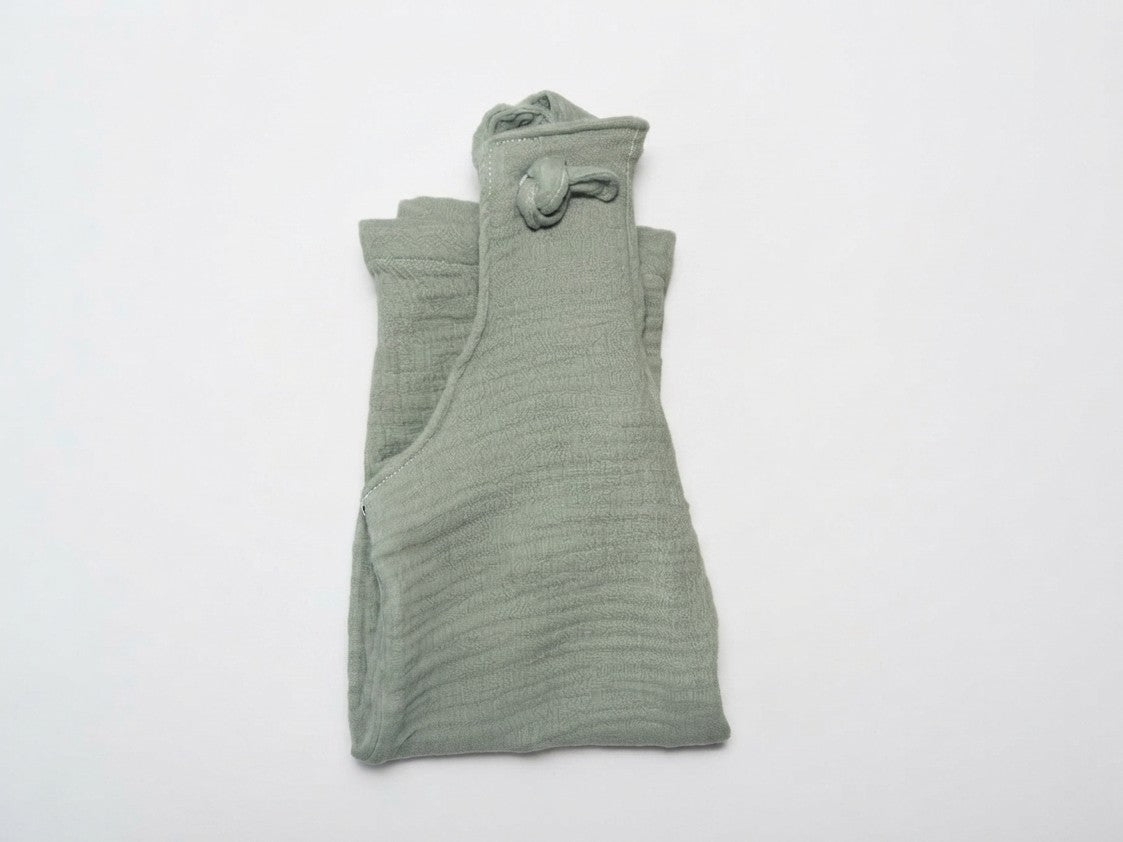 Peto Infantil de Algodón Orgánico Verde Oscuro