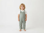 Peto Infantil de Algodón Orgánico Verde Oscuro