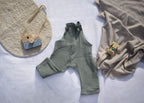 Peto Infantil de Algodón Orgánico Verde Oscuro