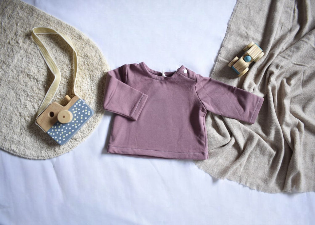 Sudadera Infantil de Algodón Orgánico Rosa