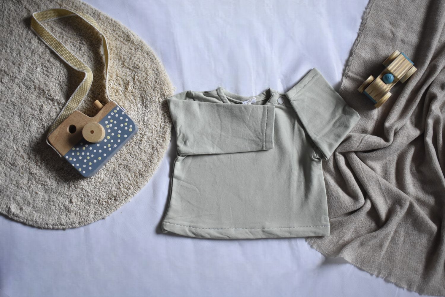 Sudadera Infantil de Algodón Orgánico Verde