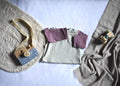 Sudadera Infantil de Algodón Orgánico Verde - con Mangas y Capucha Rosa