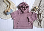 Sudadera Infantil de Algodón Orgánico Rosa