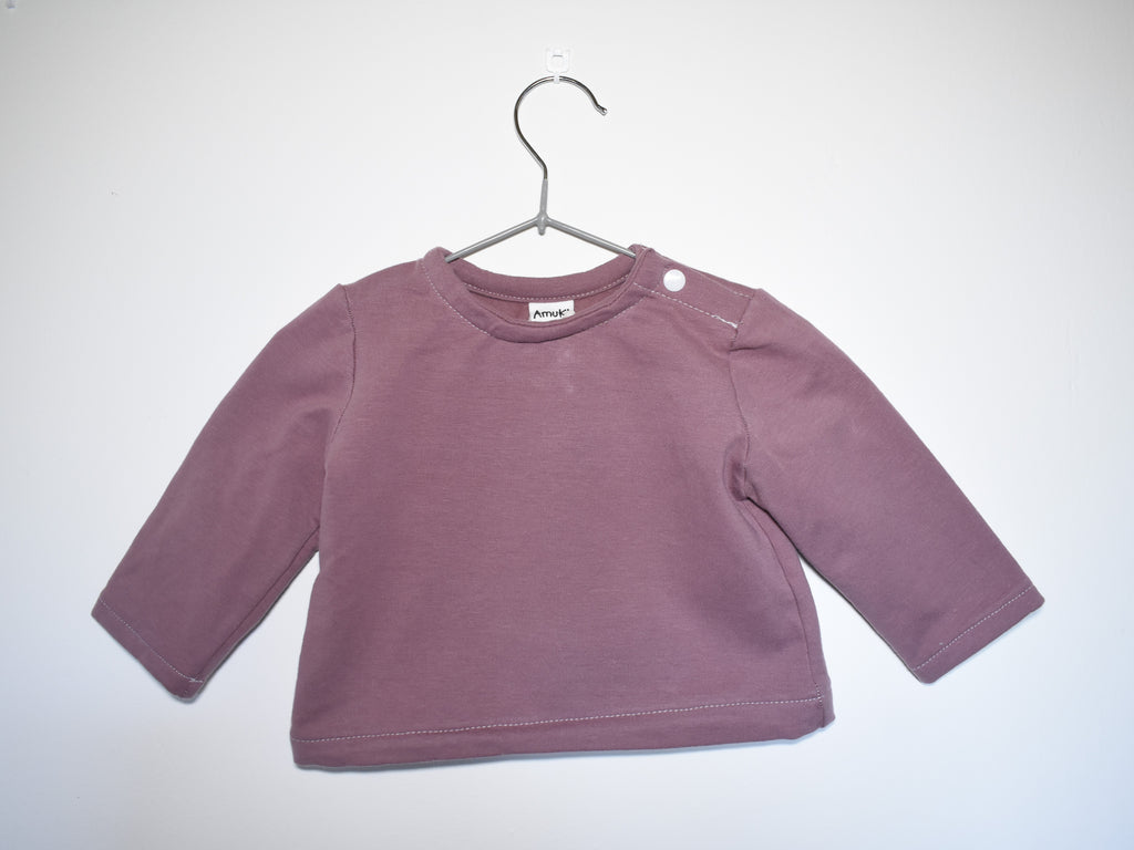 Sudadera Infantil de Algodón Orgánico Rosa