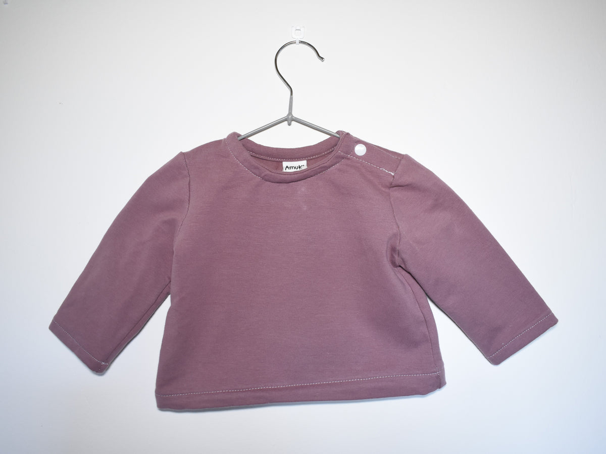 Sudadera Infantil de Algodón Orgánico Rosa