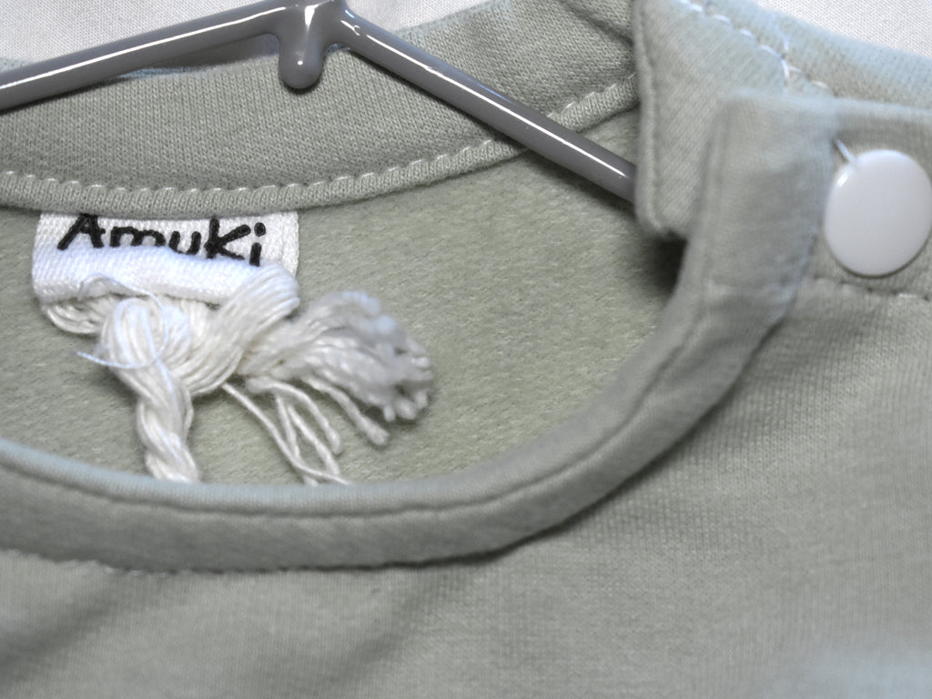 Sudadera Infantil de Algodón Orgánico Verde