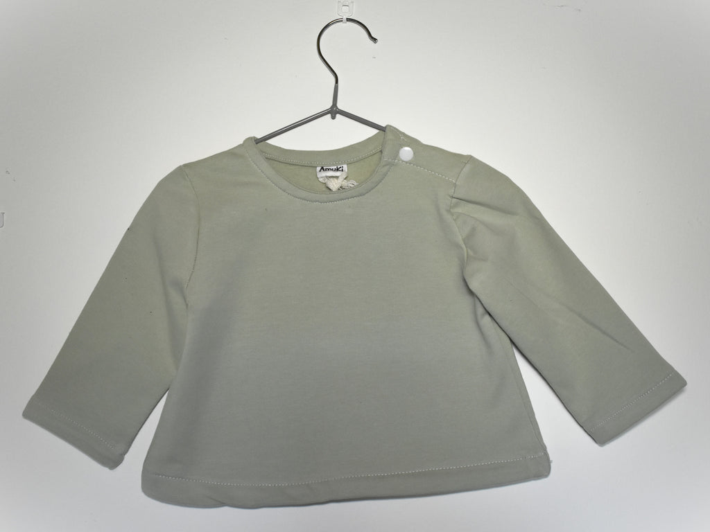 Sudadera Infantil de Algodón Orgánico Verde
