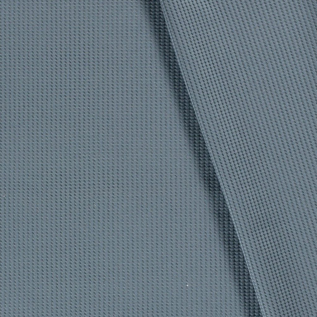 Retal - Tela de Punto Mini Waffle Azul
