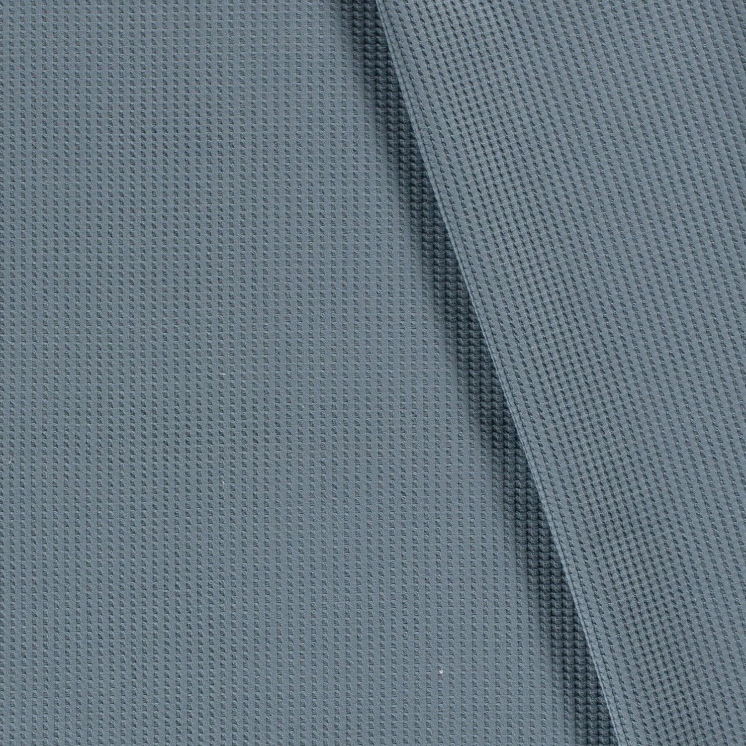 Retal - Tela de Punto Mini Waffle Azul